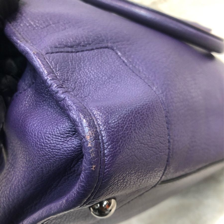 Loewe Amazona 紫色手袋 XB725-12