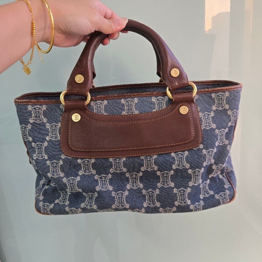 CELINE Boogie Bag 單寧醫生包 手提包-0