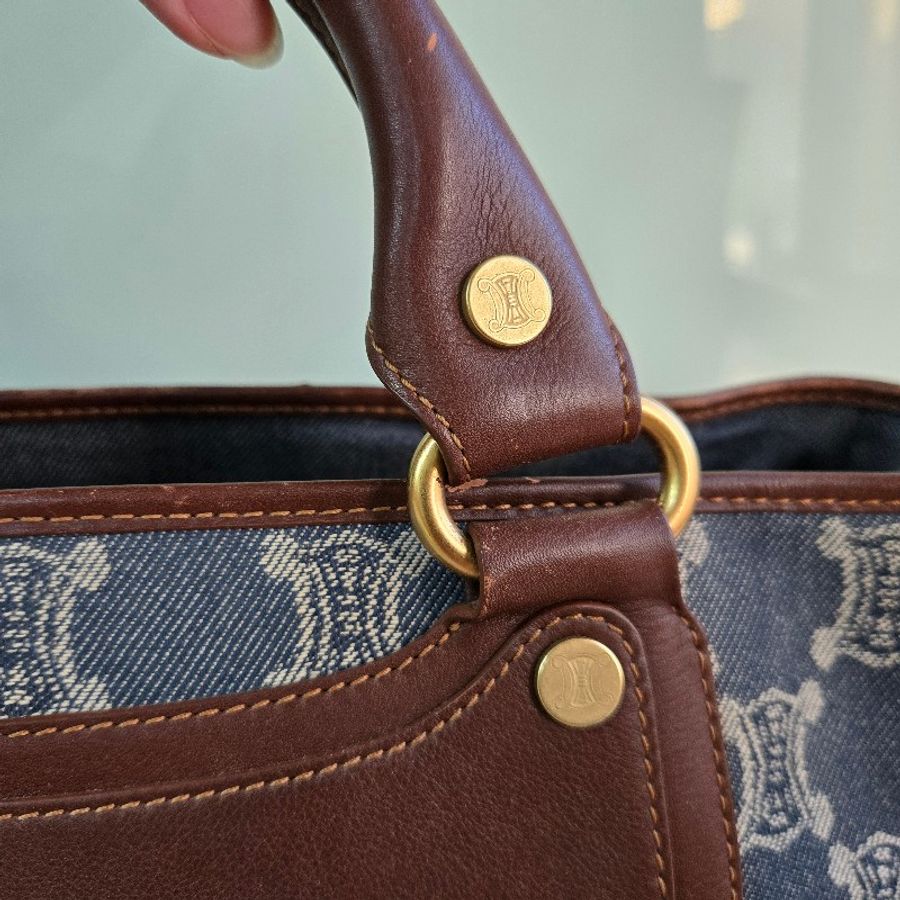 CELINE Boogie Bag 單寧醫生包 手提包-11