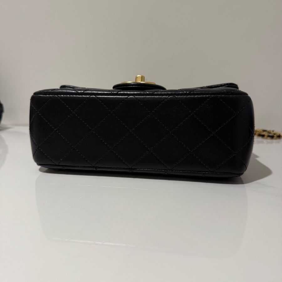 香奈兒CHANEL 雙C調節扣 CF20 方胖子25B-4