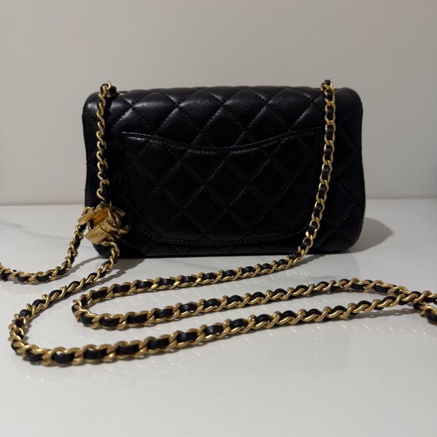 香奈兒CHANEL 雙C調節扣 CF20 方胖子25B-6
