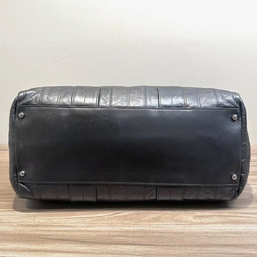 CHANEL 黑色肩背托特包 40*26*20 98新配件塵袋-3