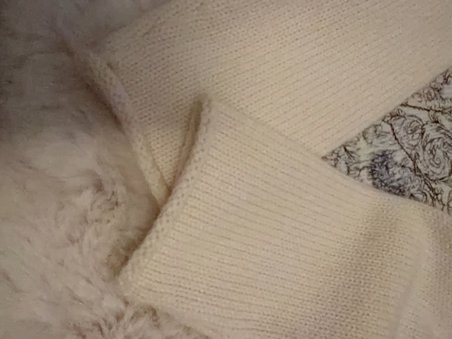Dior刺繡羊毛衣-18
