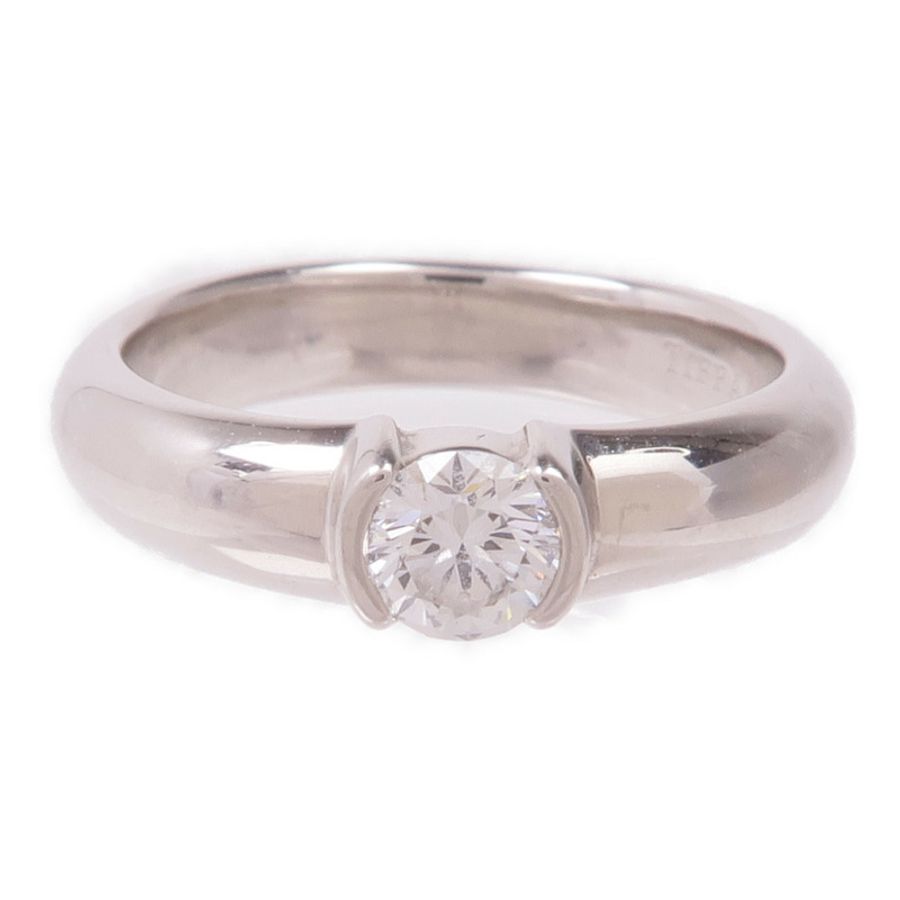 TIFFANY&CO PT950鉑金Diamond Ring鑽石戒指US#4.75-1
