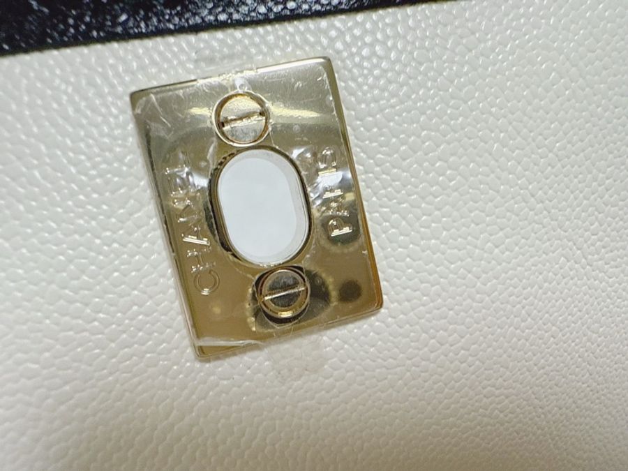 絕版品❤️氣質千金，溫柔奶油白❤️全新31開Chanel香奈兒21s半月郵差包 白色斜背鍊包 熊貓配色 鏈條包 馬鞍包 白雪公主-2
