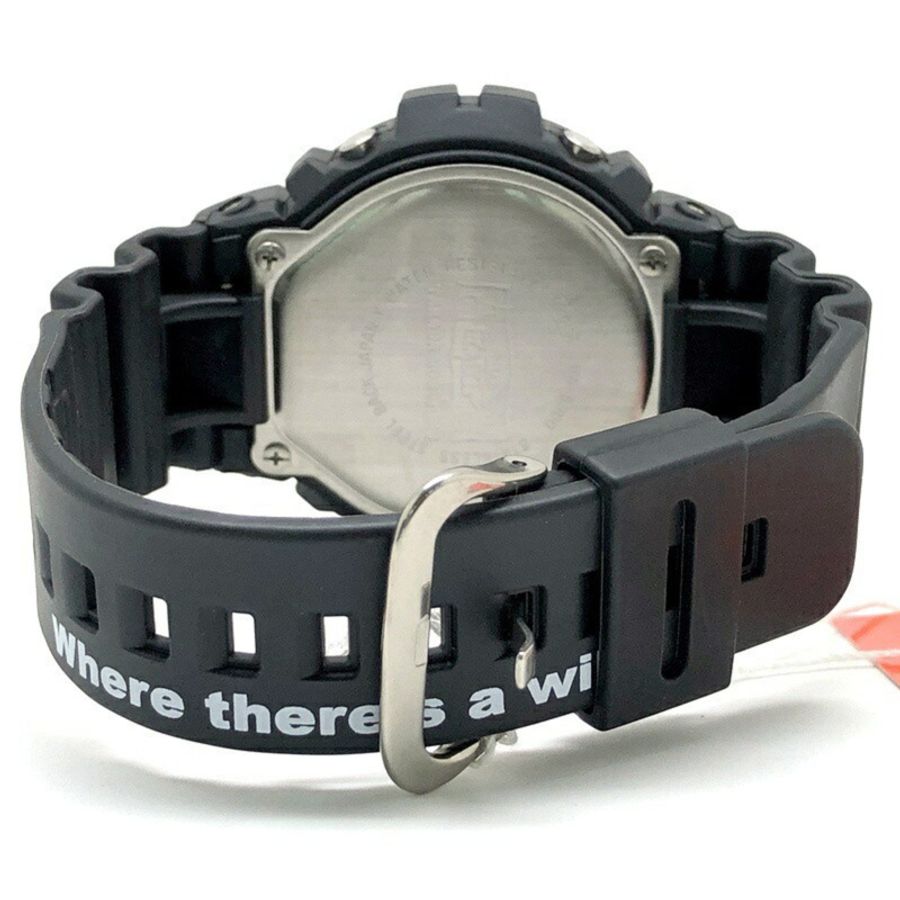 卡西歐 G-SHOCK DW-6900BSK-9 手錶,高田道場與櫻庭和志合作款,限量版型號 SAKU39,KSEL 字樣,2001 年發售,三國丘店,IT30L9ZMO61I-5