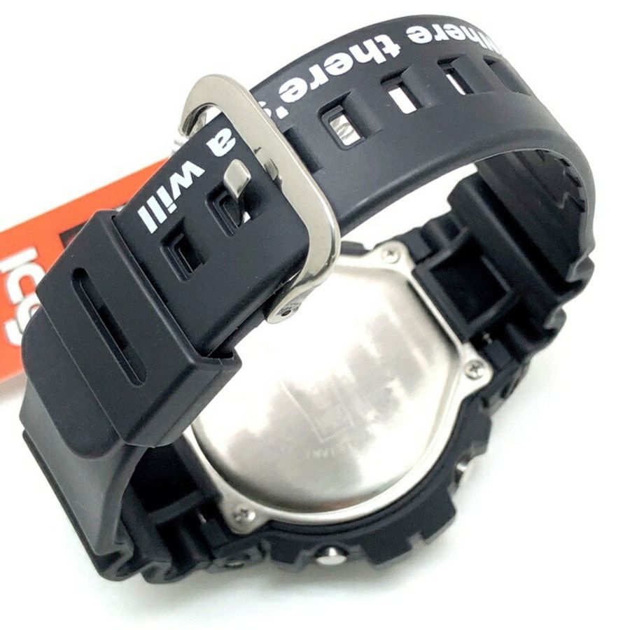 卡西歐 G-SHOCK DW-6900BSK-9 手錶,高田道場與櫻庭和志合作款,限量版型號 SAKU39,KSEL 字樣,2001 年發售,三國丘店,IT30L9ZMO61I-6