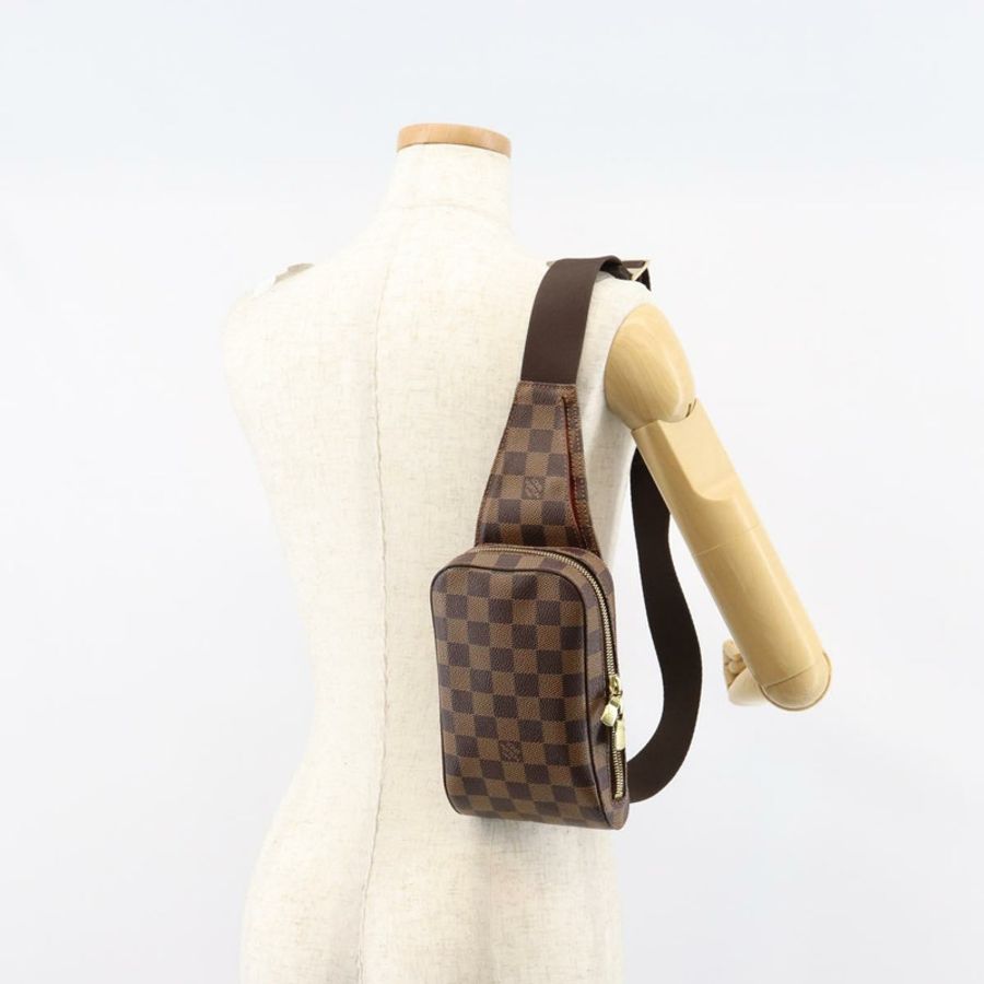 【日本直送】路易威登 Damier Ebene Geronimos 單肩包 N51994 LV 正品 149581V-22