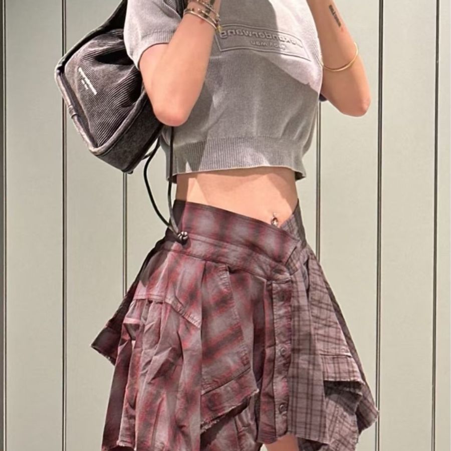 Alexander Wang Ryan 針織 托特包 黑色/灰色-4