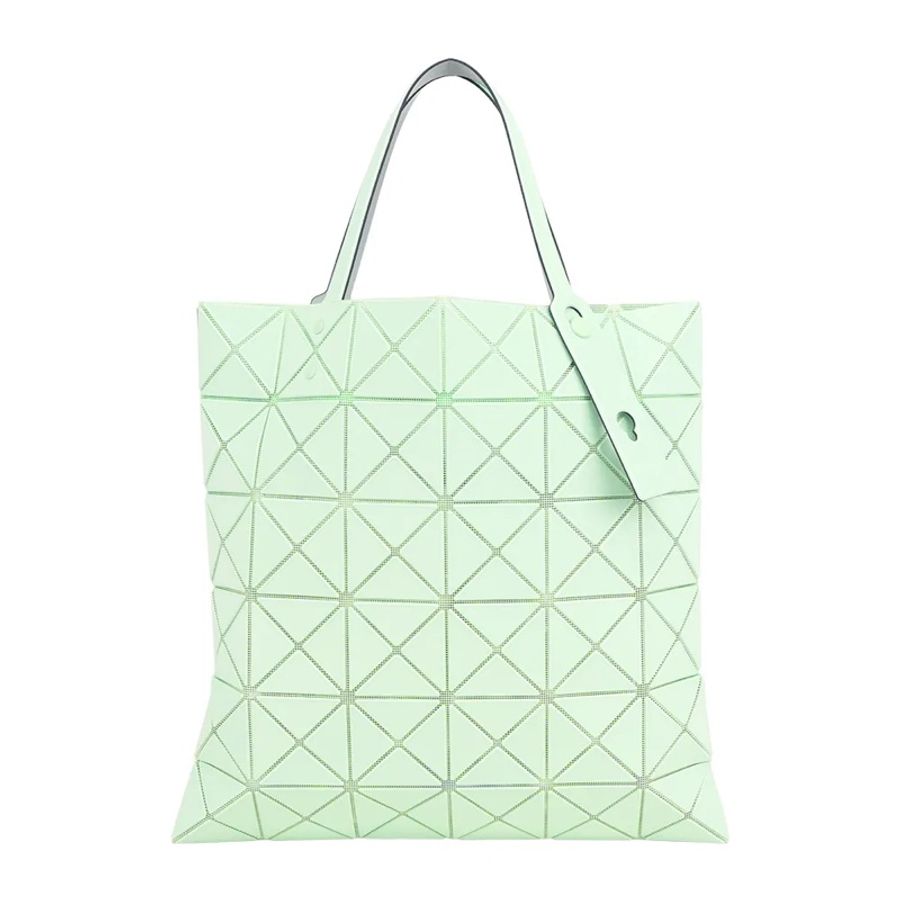 BAO BAO LUCENT 6x6 霧面雙色托特包(淺綠色/綠色)-2