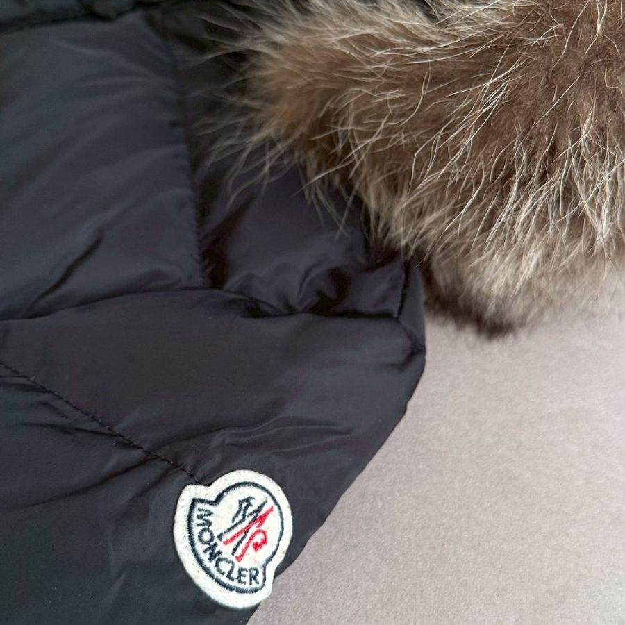 moncler 浣熊毛 羽絨外套 2碼 95新配件塵袋-6