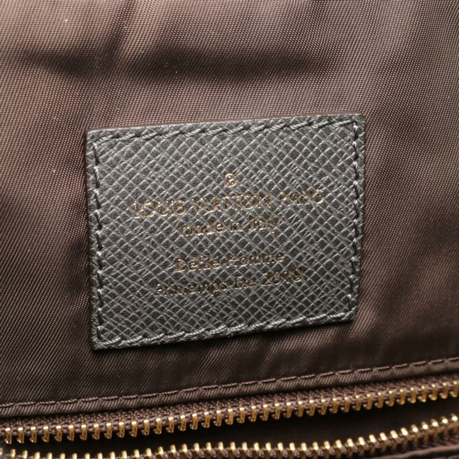 棕色 原花 帆布 Outdoor 後背包【LOUIS VUITTON LV 路易威登】 M43834-3