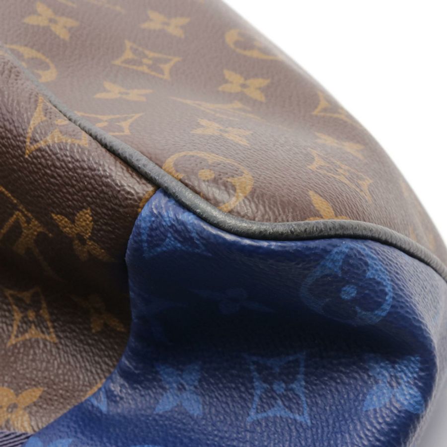棕色 原花 帆布 Outdoor 後背包【LOUIS VUITTON LV 路易威登】 M43834-8
