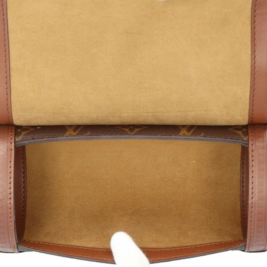 路易威登 Papillon Trunk Monogram 帆布肩背包，M57835，棕色，女士，LOUIS VUITTON-5