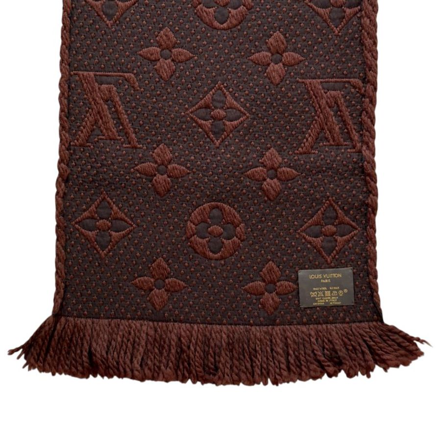 LOUIS VUITTON Logomania 老花 頸巾-4