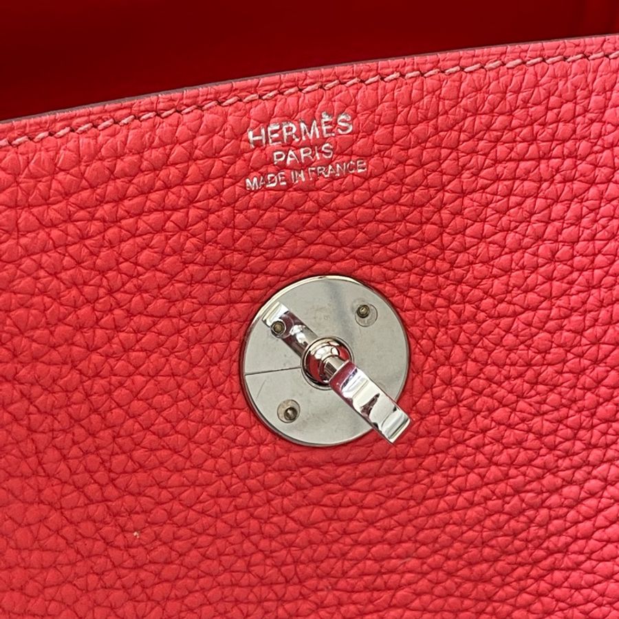 Hermes Lindy30 銀扣-12