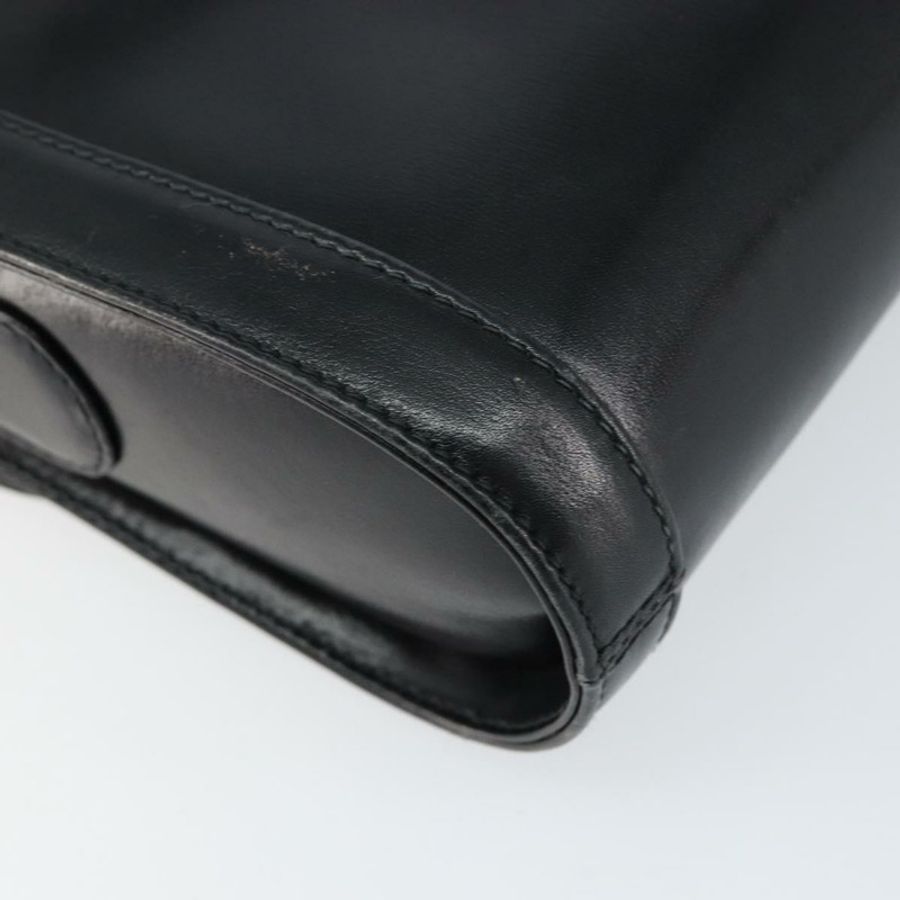 【日本直送】GUCCI 黑色金色皮革單肩包 001 256 1161 正品 ep11851-15