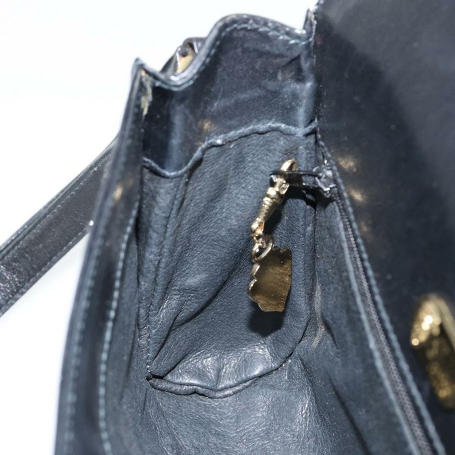 【日本直送】GUCCI 黑色金色皮革單肩包 001 256 1161 正品 ep11851-20
