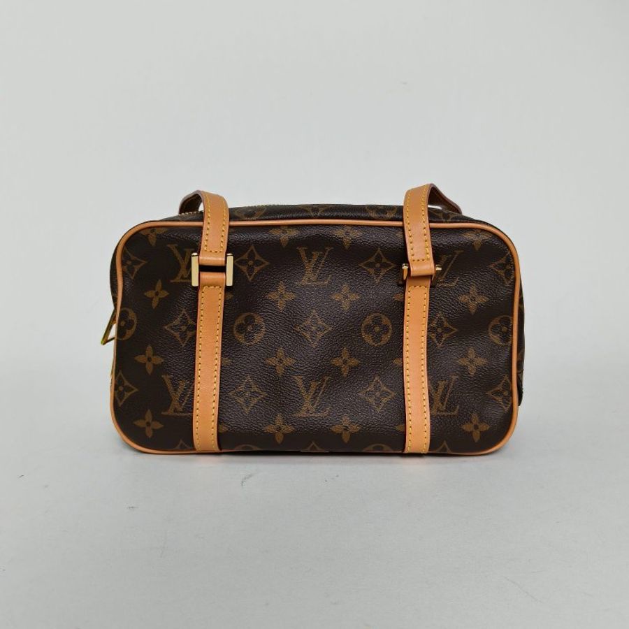 LOUIS VUITTON CITÉ矩形手袋老花PVC金扣晶片肩背包-2