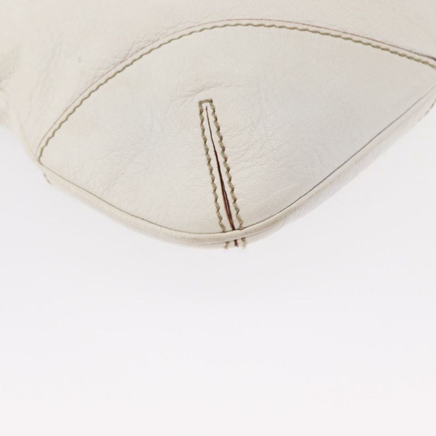 【日本直送】GUCCI Sherry Line 鏈條單肩包 皮革 白色 金色 153011 正品 ep11925-15