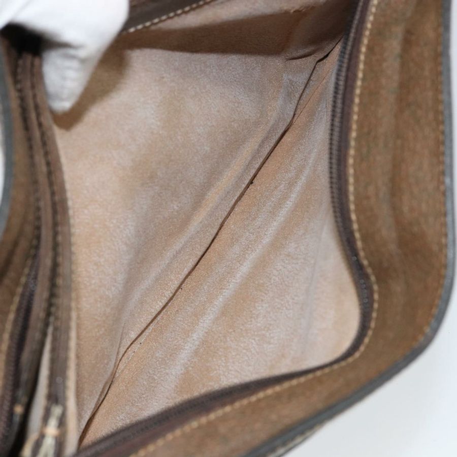 【日本直送】GUCCI GG Supreme Web Sherry Line 手提包 PVC 米色 金色 14 01 4085 正品 151002-25