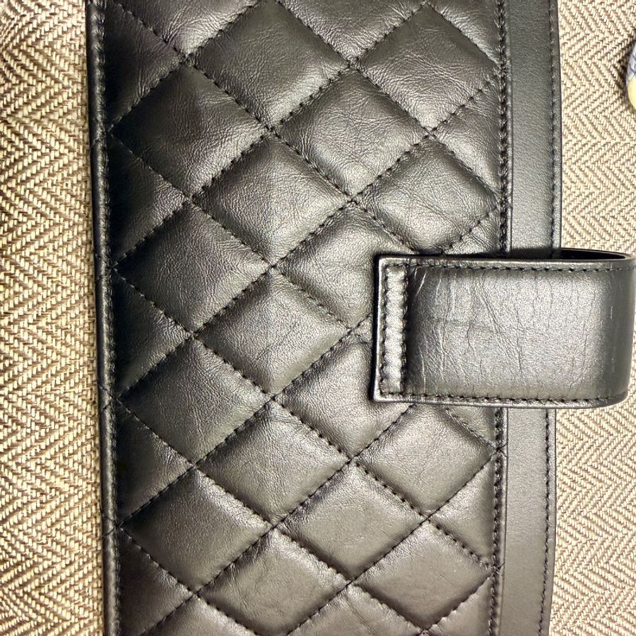 香奈兒Chanel ❤️地表最強二合一扁夾手機包❤️-6