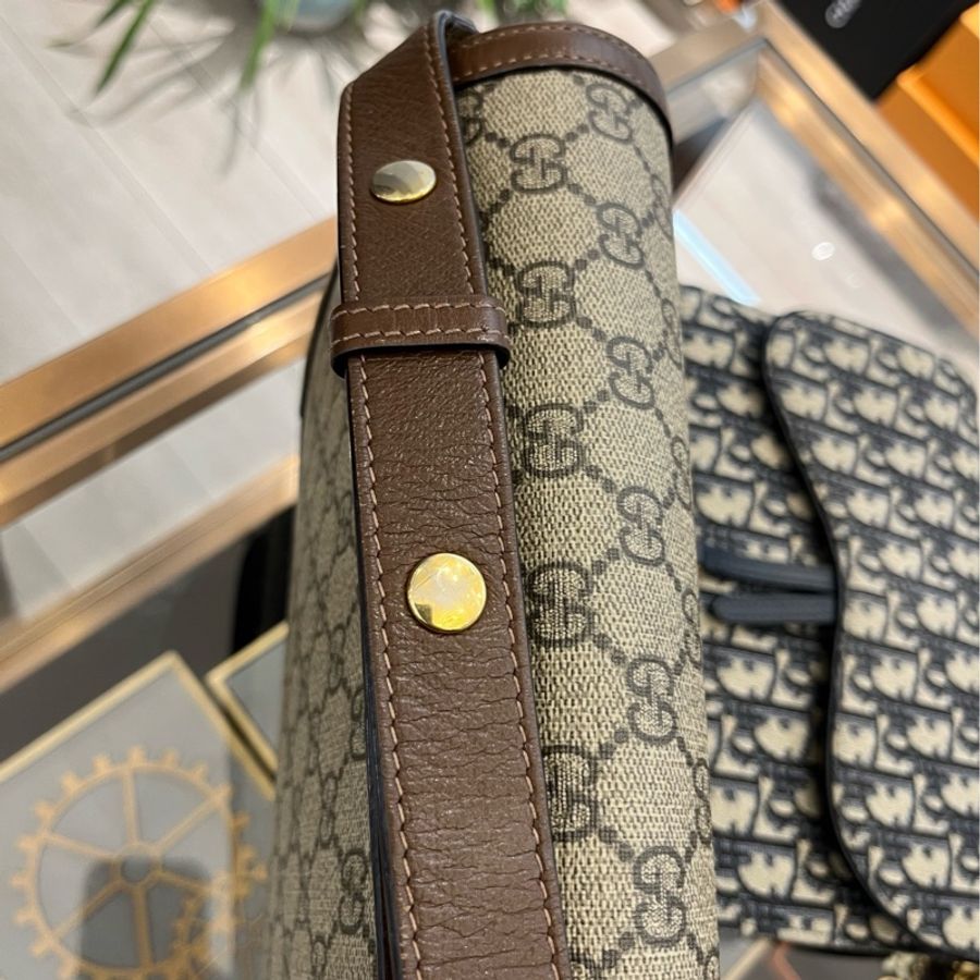 🈶購證❤️ gucci #1955 #老花 #馬鞍包 #郵差包-33