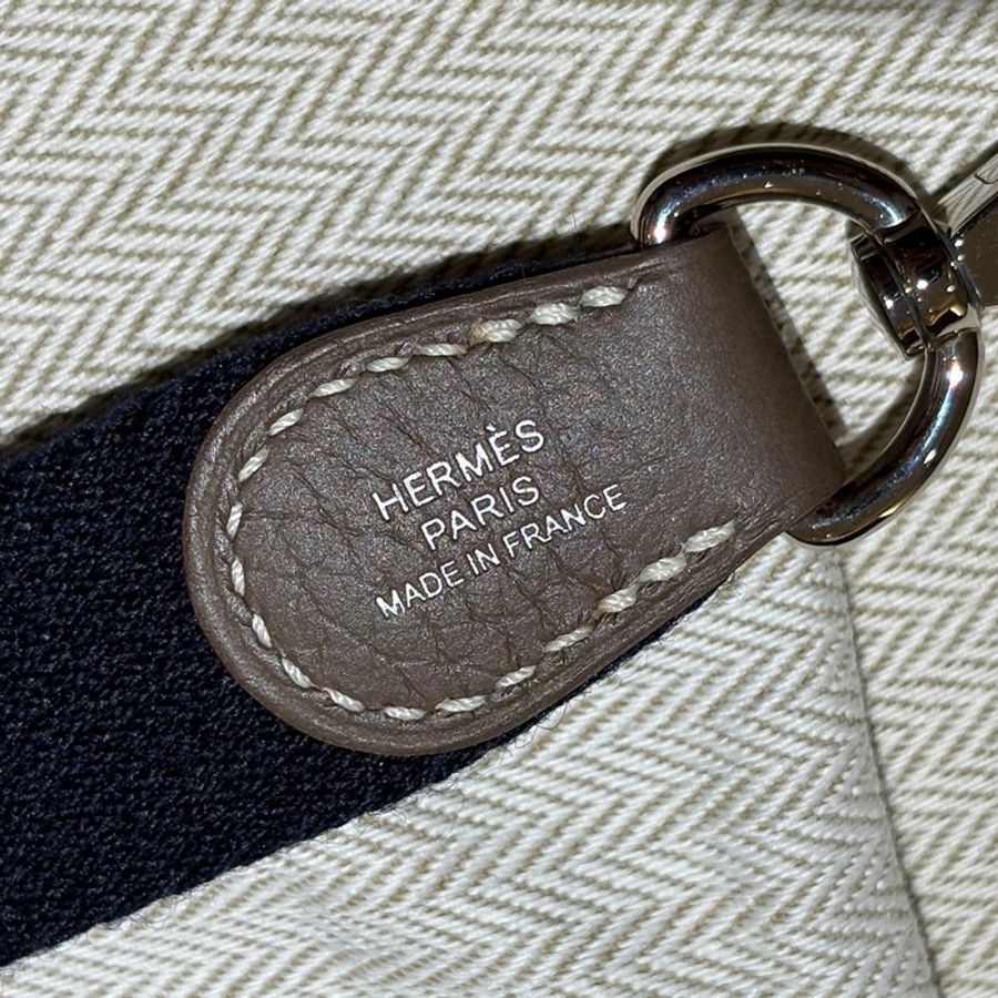 【現貨｜快速出貨】Hermès 愛馬仕 Evelyne 16 TPM 大象灰 Etoupe｜Z刻2021年｜銀釦斜背包｜附盒防塵袋-7