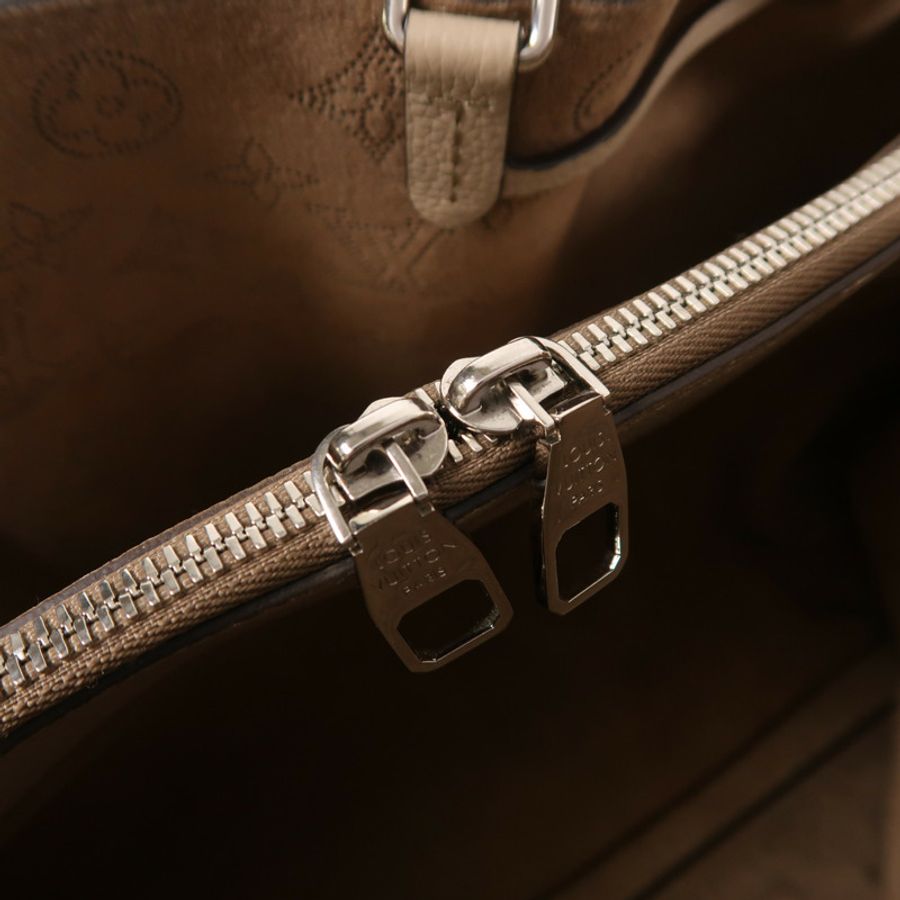 LOUIS VUITTON Mahina Bella Tote銀扣手挽肩背兩用袋-13