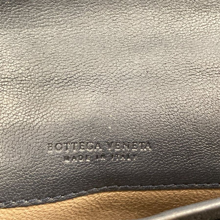 BOTTEGA VENETA 寶緹嘉 INTRECCIATO 細皮革編織 皮革 長夾 深藍色-10