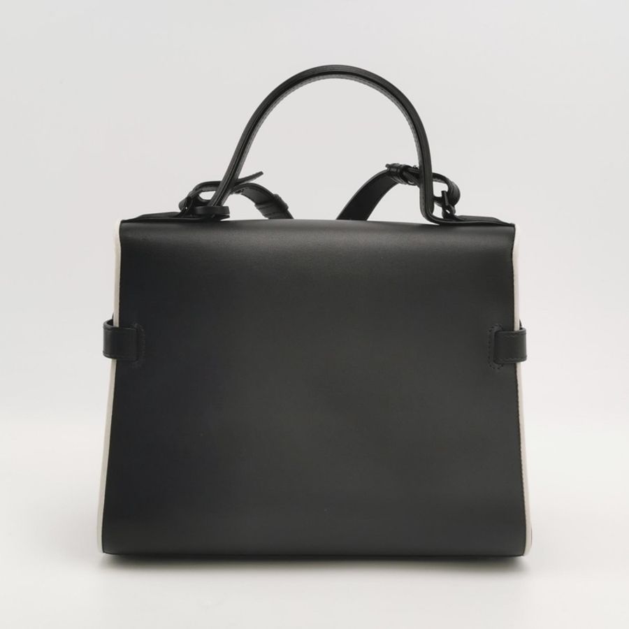 Delvaux Tempete 斜挎包 黑色 尺寸約27*10*22cm 附件:防塵袋/鏡子。-3