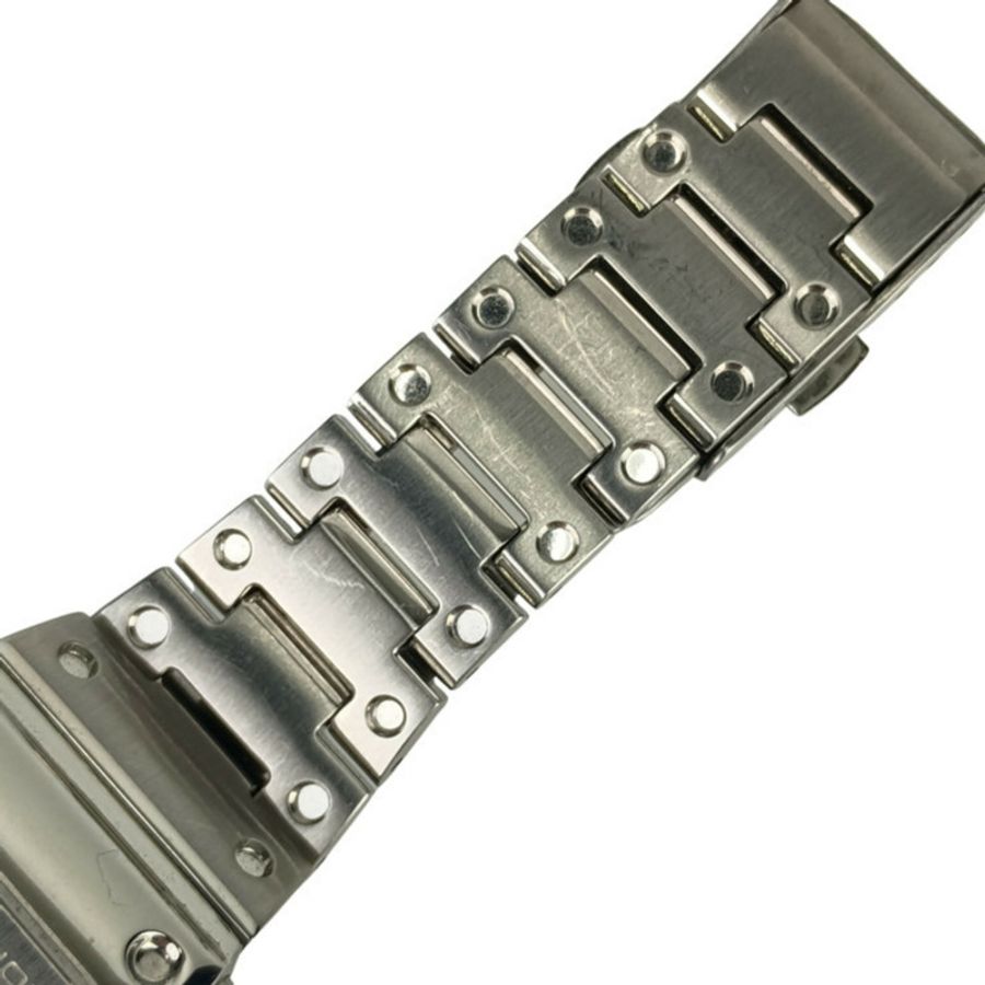 卡西歐 G-SHOCK 全金屬 5000 系列 GMWB5000PC1JF 男士數位手錶,銀色,不鏽鋼錶殼-6