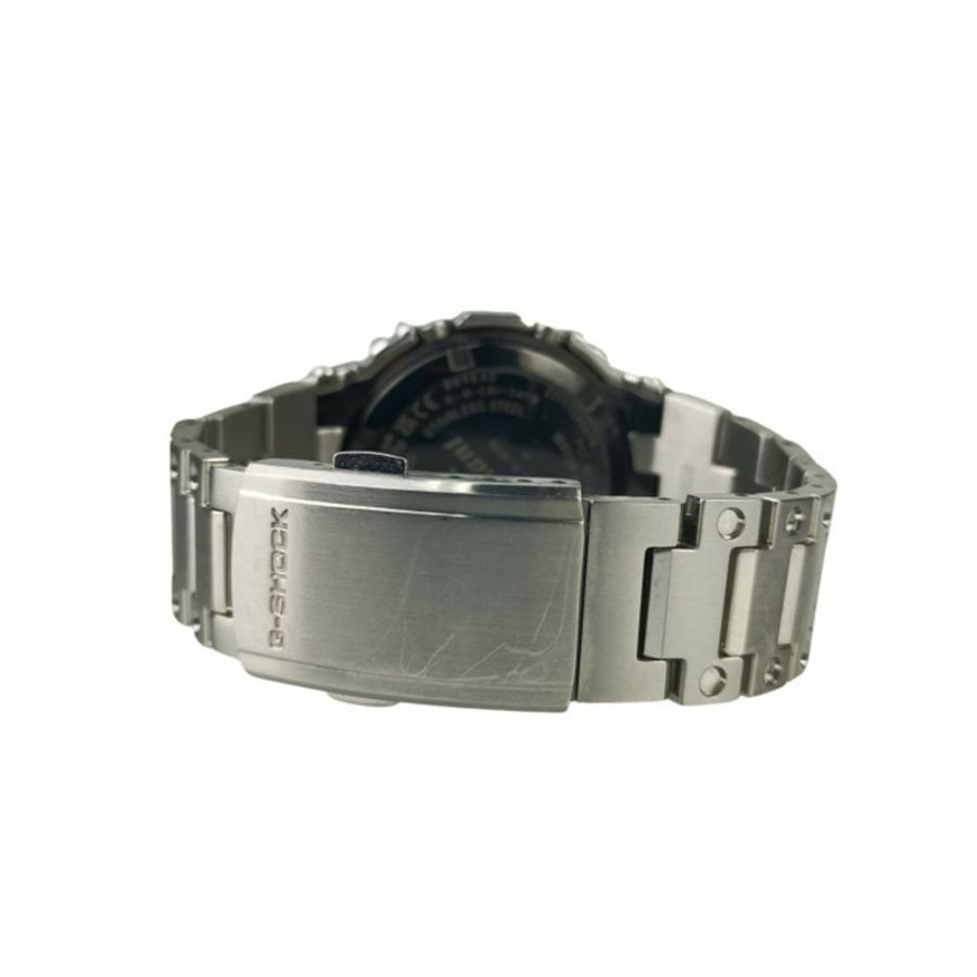 卡西歐 G-SHOCK 全金屬 5000 系列 GMWB5000PC1JF 男士數位手錶,銀色,不鏽鋼錶殼-7