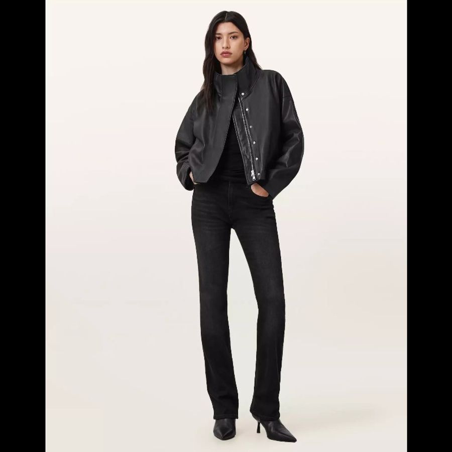 ALLSAINTS RYDER 羊皮皮衣外套-11