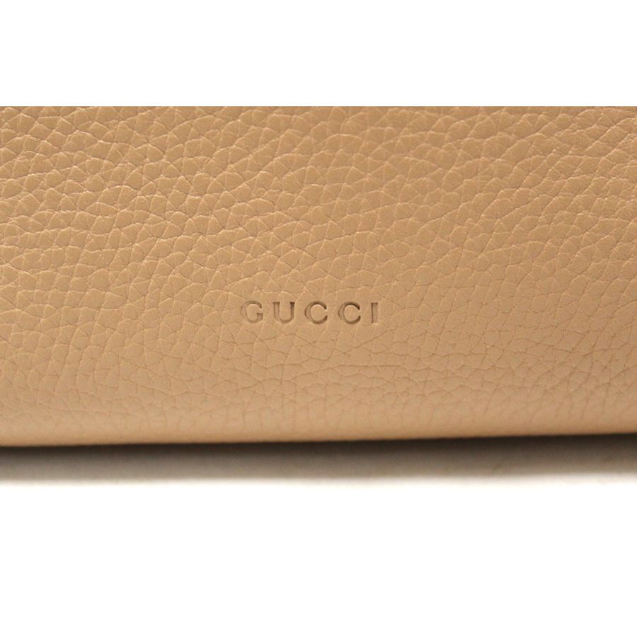 Gucci Bamboo Daily Top Handle Caramel Handbag-9