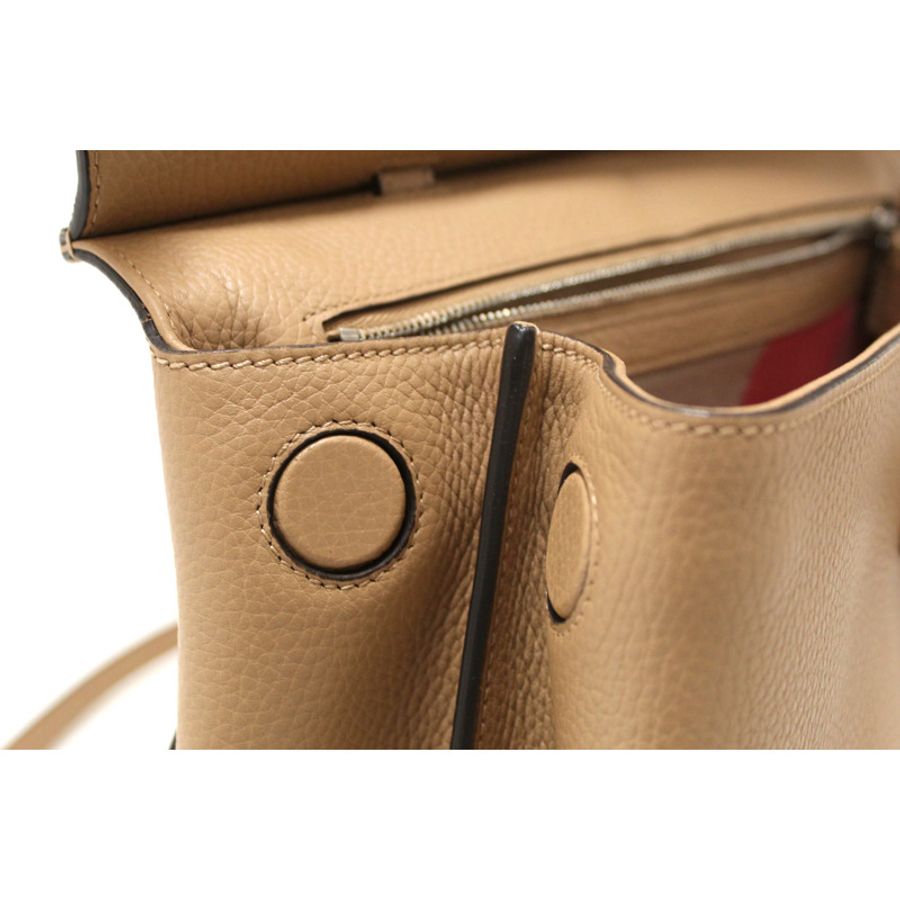 Gucci Bamboo Daily Top Handle Caramel Handbag-13