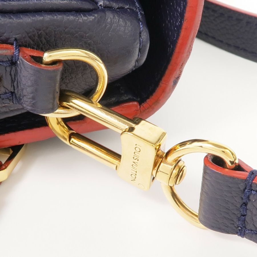 LOUIS VUITTON Monogram Empreinte Pochette Metis金扣手挽肩背兩用袋-5