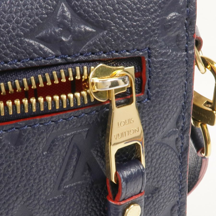 LOUIS VUITTON Monogram Empreinte Pochette Metis金扣手挽肩背兩用袋-10