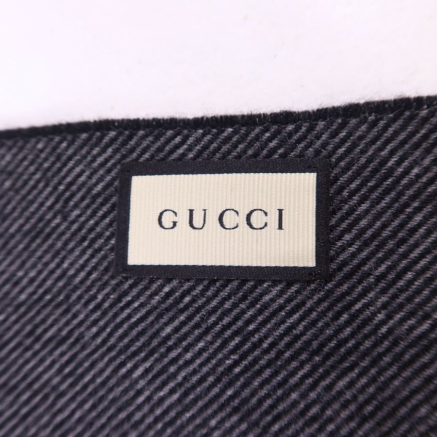 GUCCI 羊毛Scarf頸巾-5