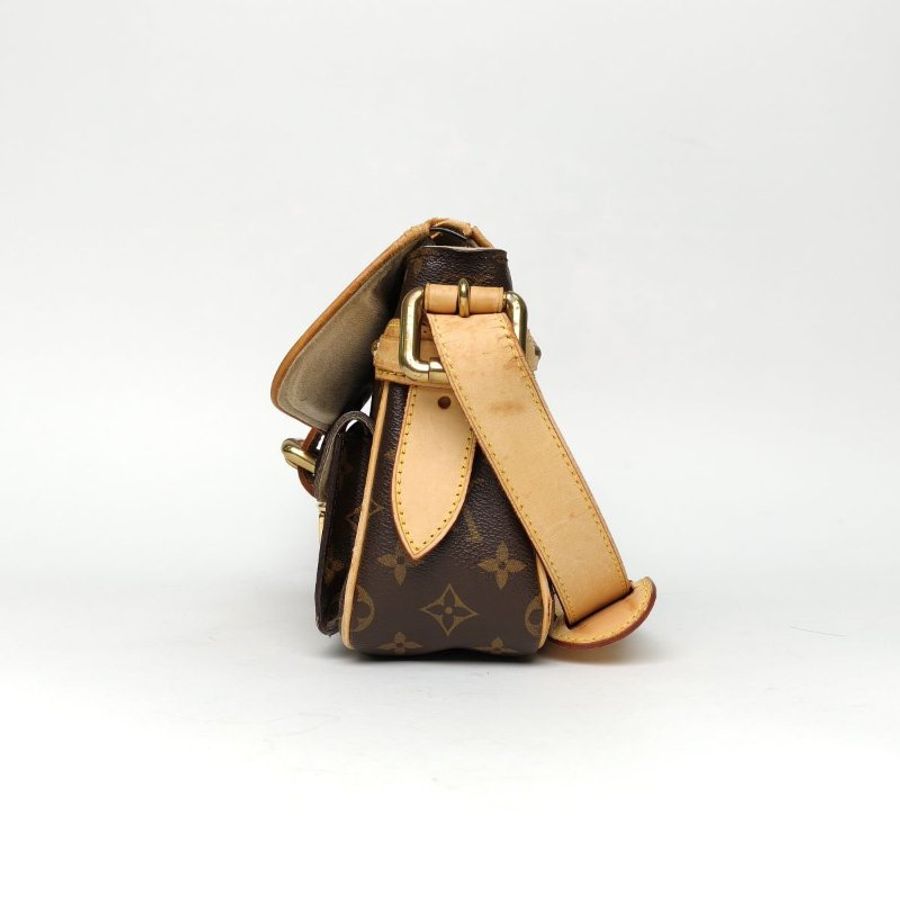 LOUIS VUITTON 老花PVC2005中古曼哈頓單肩包肩背包-2