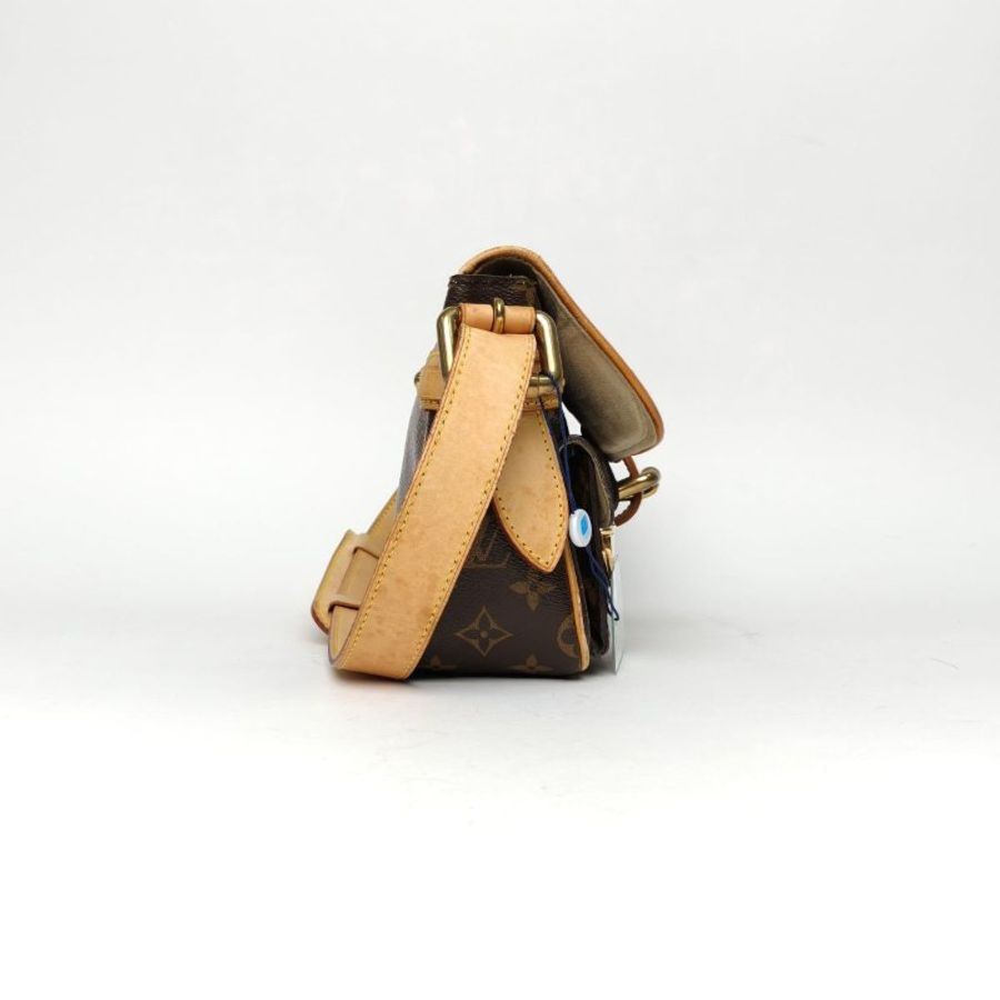 LOUIS VUITTON 老花PVC2005中古曼哈頓單肩包肩背包-3