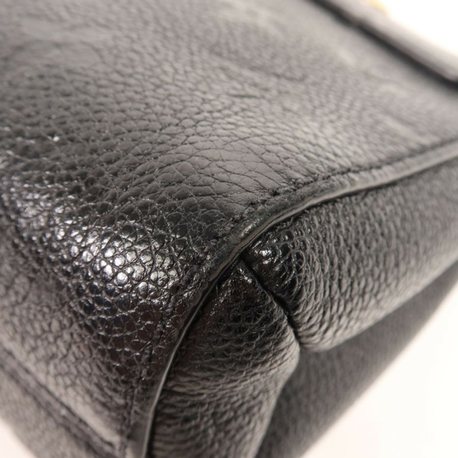LOUIS VUITTON Monogram Empreinte Vavin BB金扣肩背袋-7