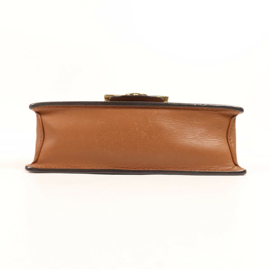 LOUIS VUITTON Monogram Reverse Dauphine金扣肩背袋-3
