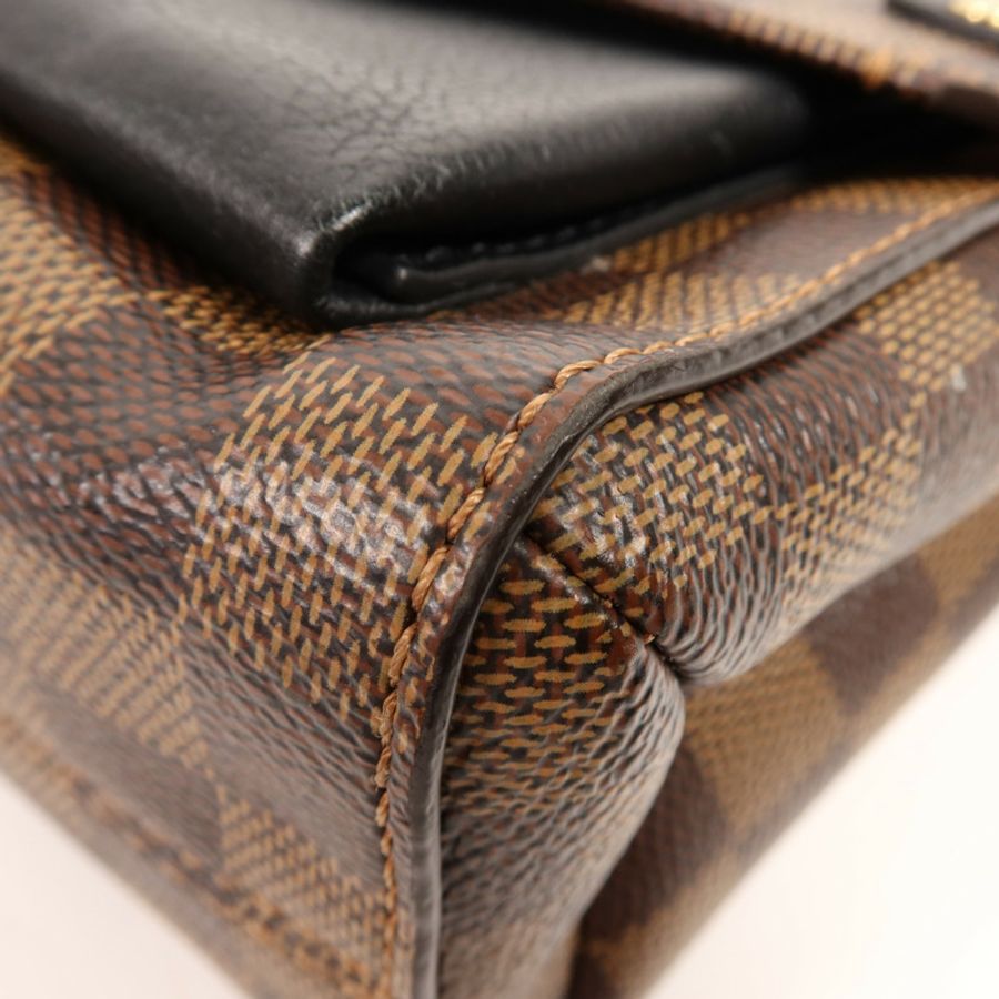 LOUIS VUITTON Damier Vavin PM金扣鏈帶肩背袋-5