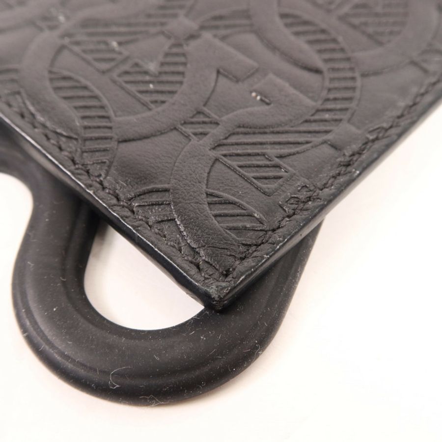 Salvatore Ferragamo 牛皮皮革Card Case銀扣卡片套-6