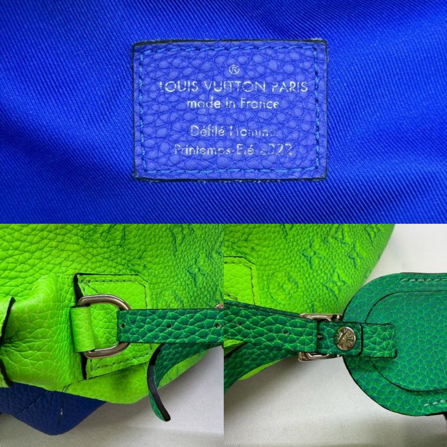 LV x Virgil Abloh漸層幻彩雙肩後背包-6