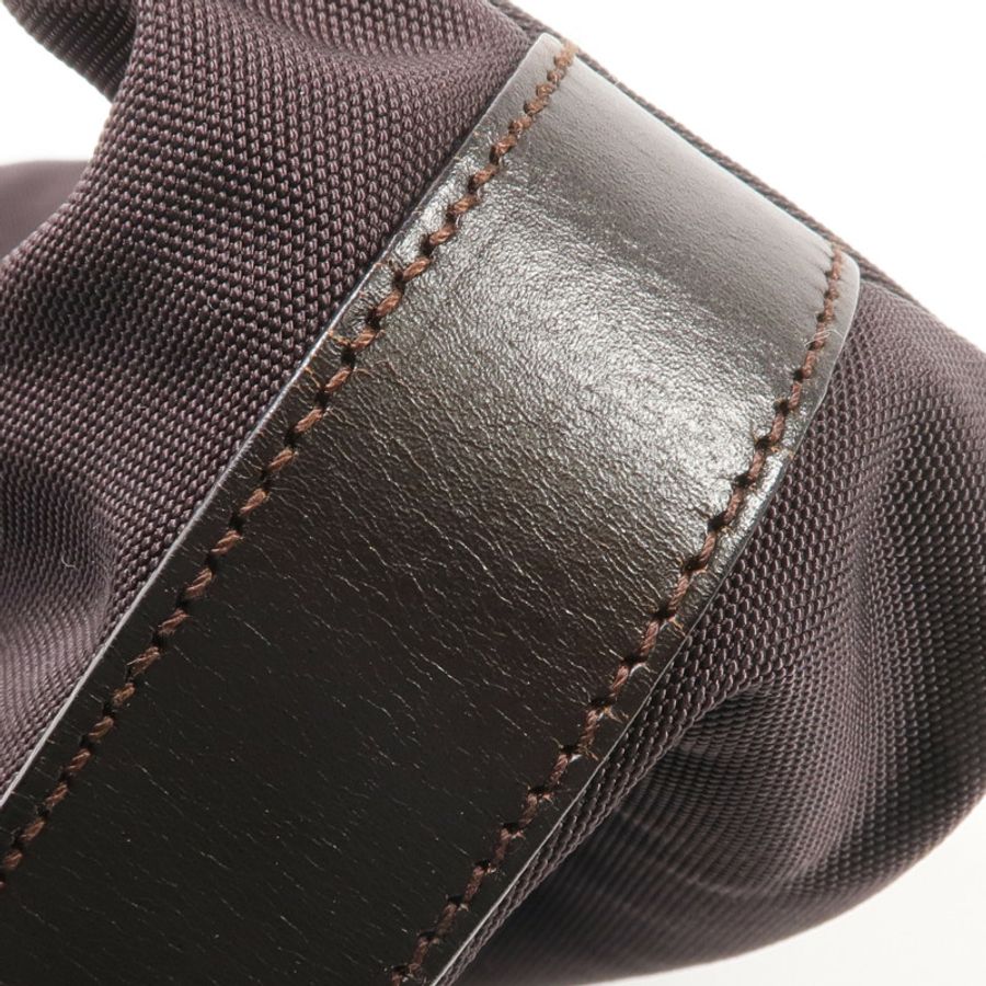 GUCCI 尼龍Handbag銀扣肩背袋-17
