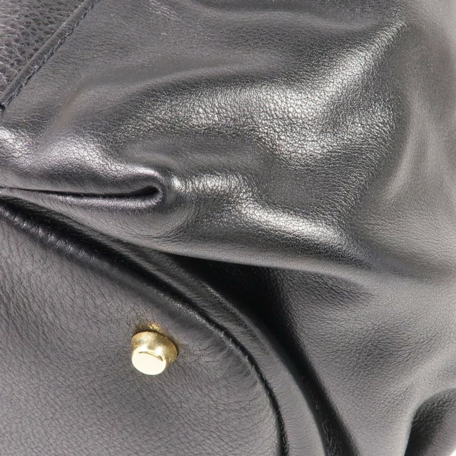 VERSACE 牛皮皮革Backpack金扣背包-5