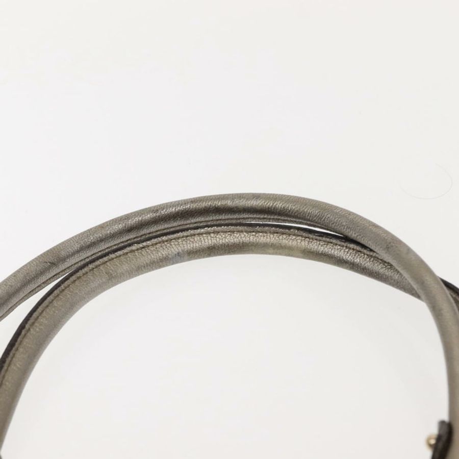 【日本直送】Salvatore Ferragamo Gancini 手提包 皮革 金色 正品 148181-7
