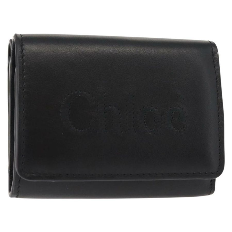 【日本直送】Chloe Sense 皮夾 皮革 黑色 正品 148476-0
